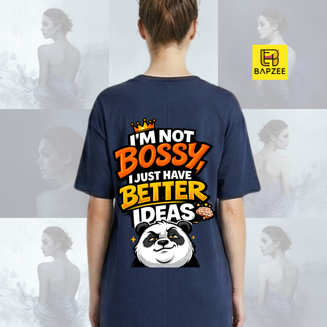 I am not Bossy-Ladies premium T-Shirt Dress