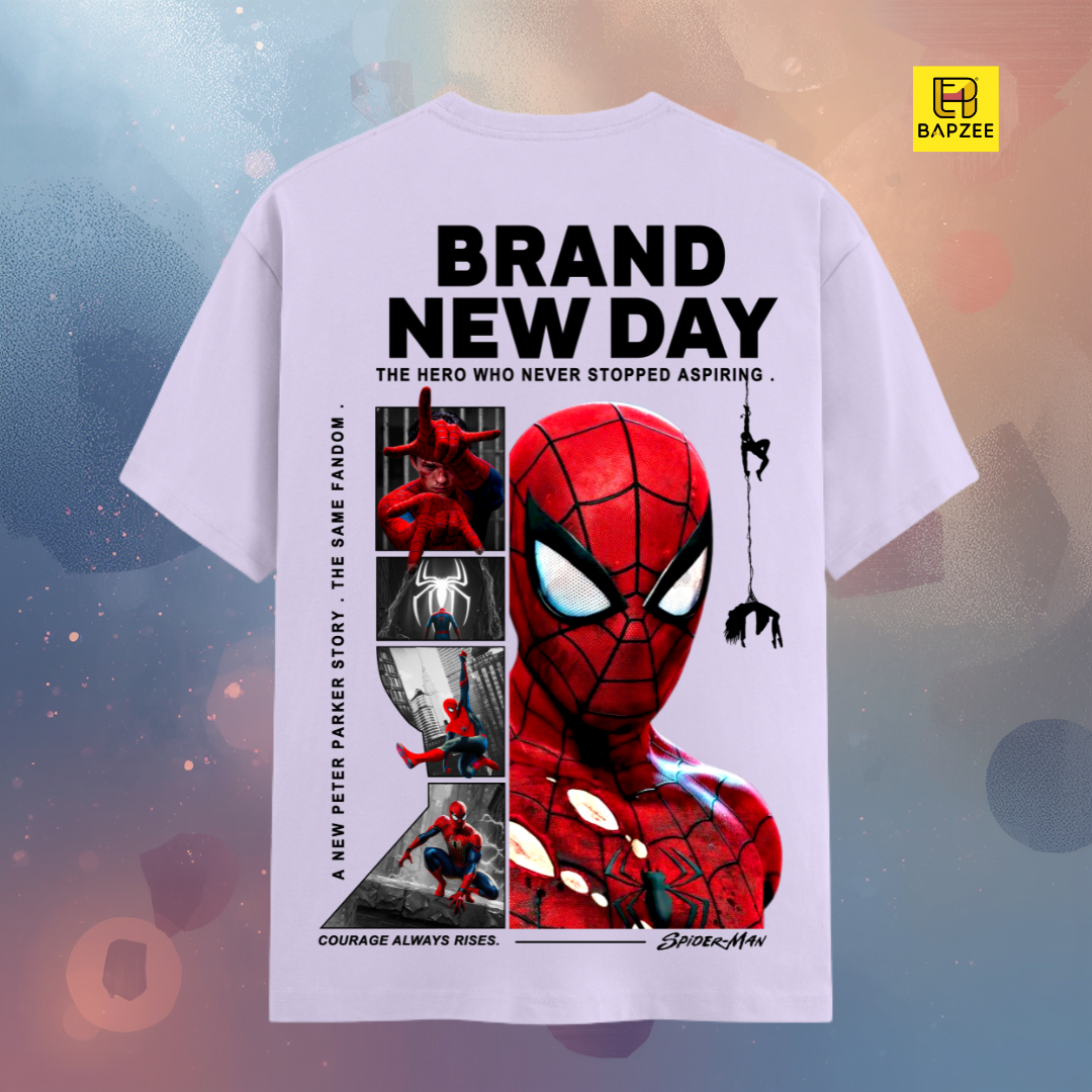 Spider Man-New Edition-Light Shades-Unisex Classic Crew T-Shirt