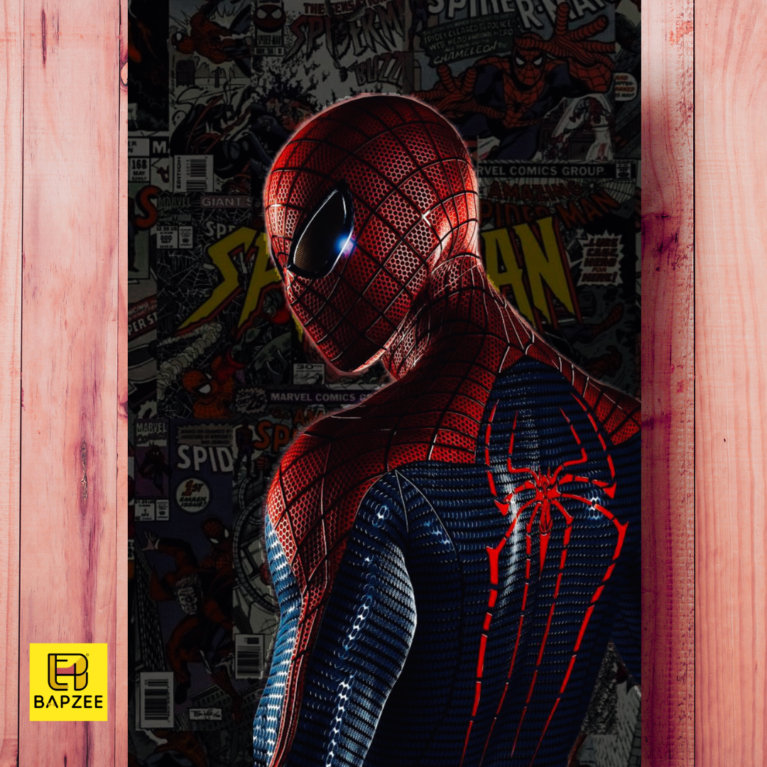 SpiderMan-Comic Inspired-A4 Poster