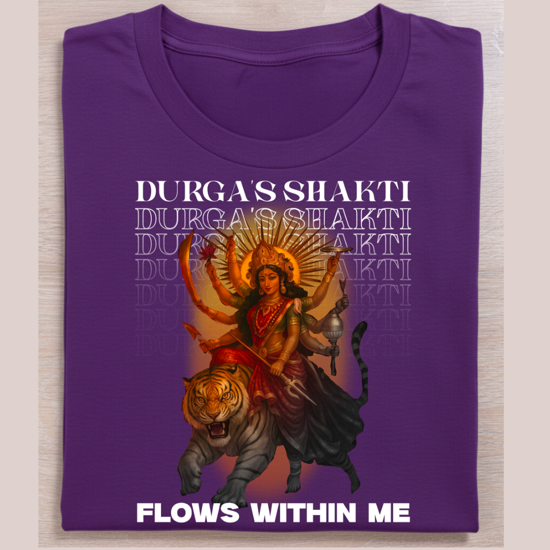 Maa Durga Devotee - Durga's Shakti Limited Edition-T-Shirt