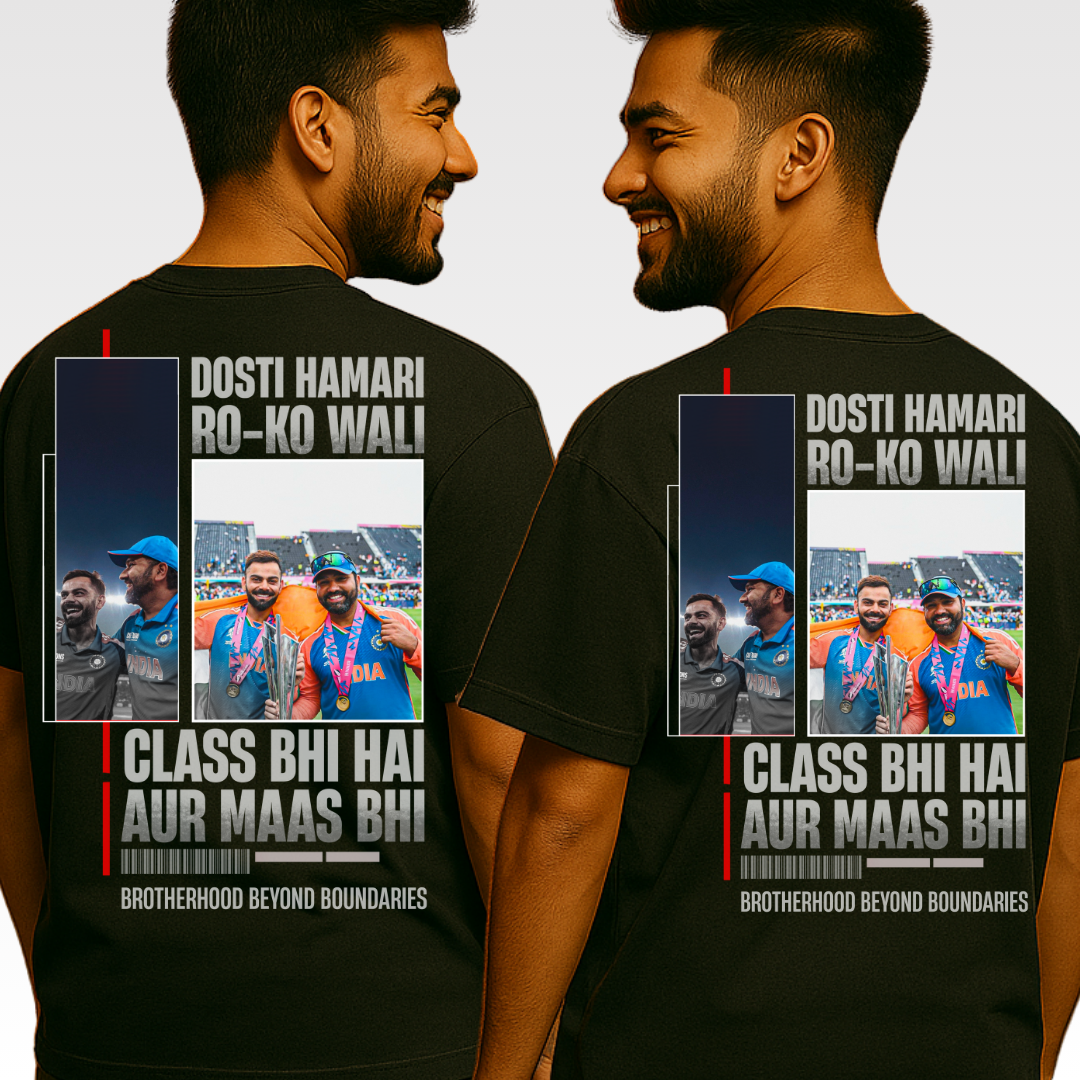 RO-KO CLASS™ – Brotherhood Beyond Boundaries- Limited Edition OverSized Tee