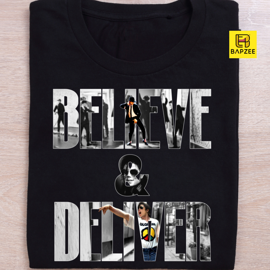 Believe & Deliver-The Goat Michael Jackson Edition-Unisex Classic Crew T-Shirt