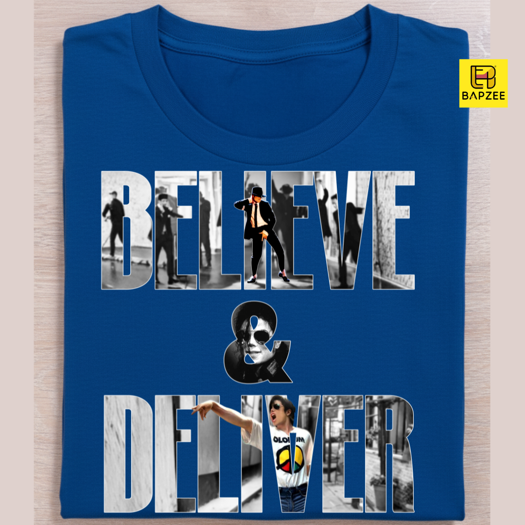 Believe & Deliver-The Goat Michael Jackson Edition-Unisex Classic Crew T-Shirt