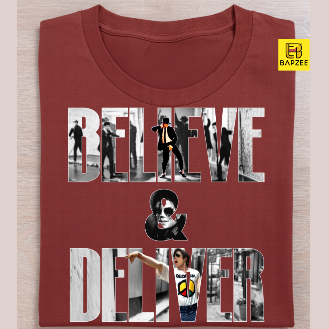 Believe & Deliver-The Goat Michael Jackson Edition-Unisex Classic Crew T-Shirt
