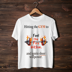#FUELFIREWITHIN #PASSIONATE QUOTES #GYM LOVERS #COOL #FUNKY #TEES