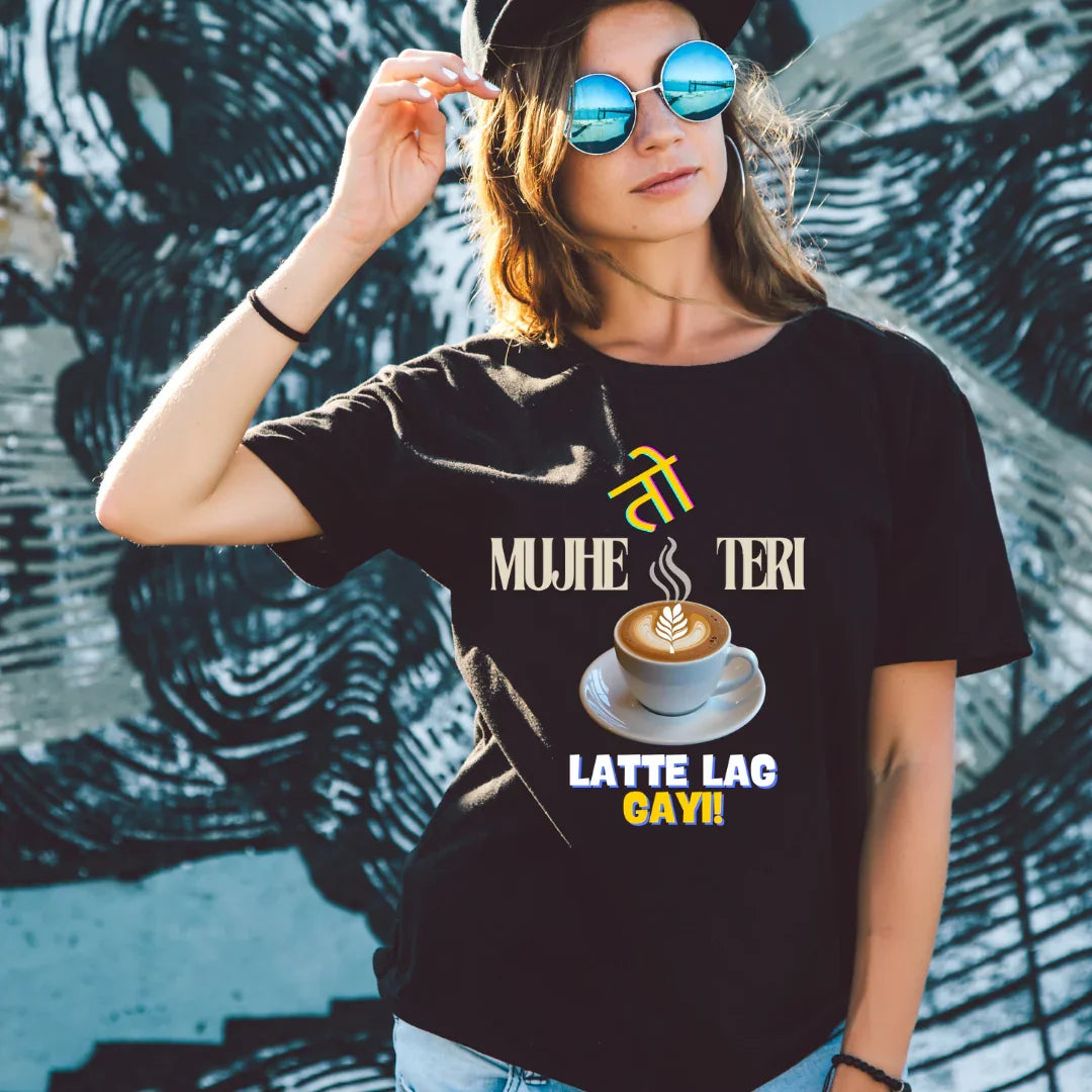 Coffee Lovers T shirt Bollywood Trending Songs Themed