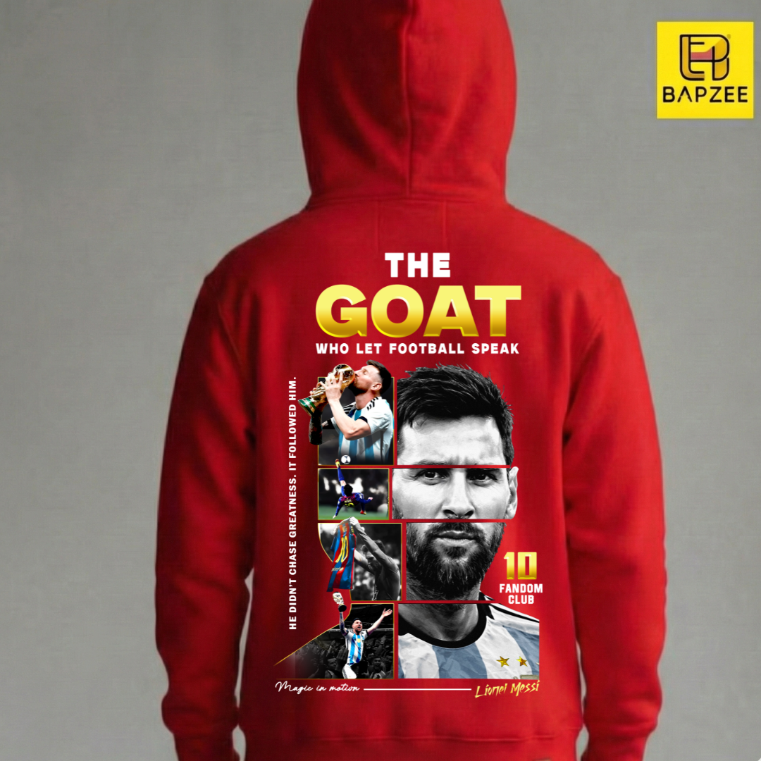 Messi-10-Fandom Kids Premium Hoodie