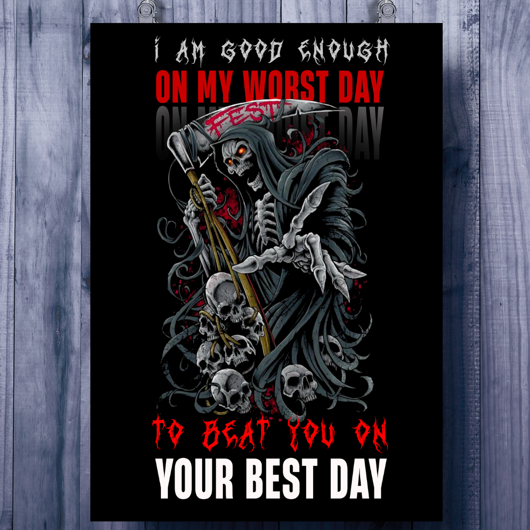 FOR THOSE WHO ARE GOOD ENOUGH-Acrylic Poster