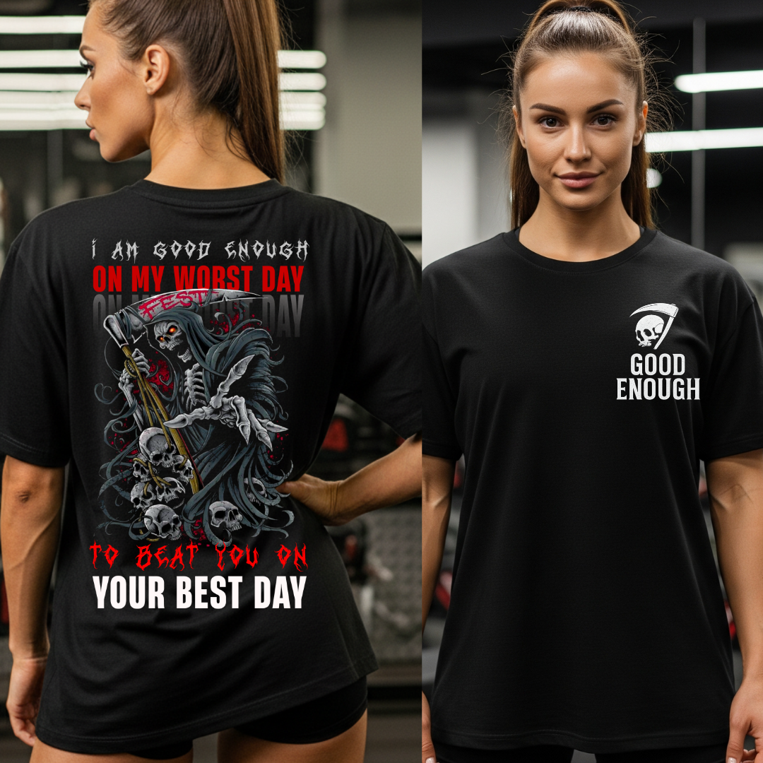 “WORST DAY WARRIOR – Premium Oversized T-shirt”- Limited Edition.