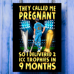 Rohit Sharma Fans Exclusive-Acrylic Poster