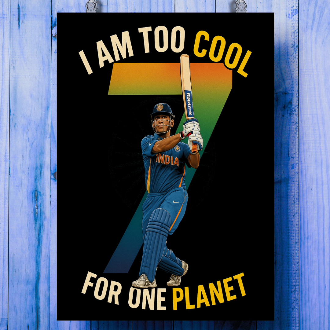 Captain Cool Fans Exclusive-Acrylic Poster