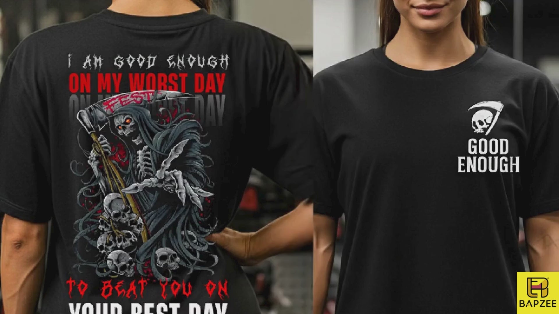 “WORST DAY WARRIOR – Premium Oversized T-shirt”- Limited Edition.